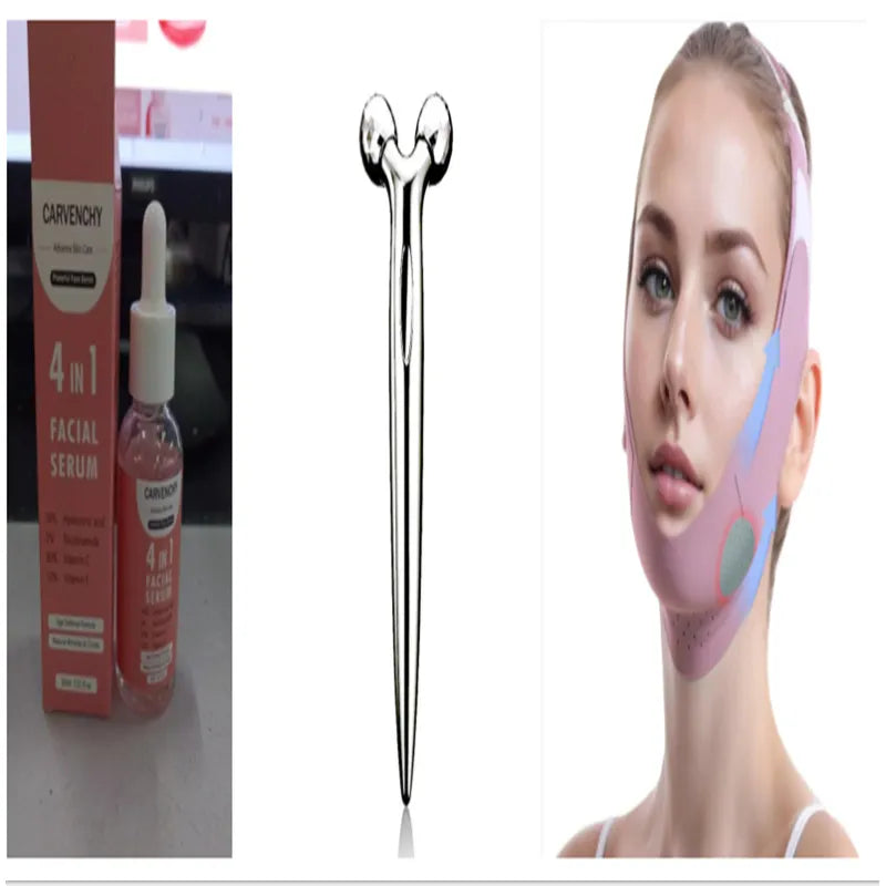 Sérum Facial 4 en 1 Antiedad con Ácido Hialurónico