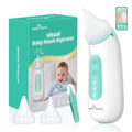 Aspirador Nasal Eléctrico para Bebés ENA101 con Cámara: Limpiador de Nariz Controlado por Aplicación Gratuita, Compatible con Apps de iOS & Android